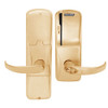 AD200-MS-50-MS-SPA-RD-612 Schlage Office Mortise Magnetic Stripe(Swipe) Lock with Sparta Lever in Satin Bronze