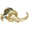 PB5339LN-606 Yale 5300LN Series Single Cylinder Communicating Storeroom Cylindrical Lock with Pacific Beach Lever in Satin Brass