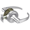 PB5302LN-625 Yale 5300LN Series Non-Keyed Privacy Cylindrical Locks with Pacific Beach Lever in Bright Chrome