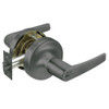 MO5305LN-620 Yale 5300LN Series Single Cylinder Storeroom or Closet Cylindrical Lock with Monroe Lever in Antique Nickel