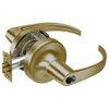 SI-PB5304LN-609 Yale 5300LN Series Single Cylinder Entry Cylindrical Lock with Pacific Beach Lever Prepped for Schlage IC Core in Antique Brass