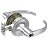 SI-PB5304LN-625 Yale 5300LN Series Single Cylinder Entry Cylindrical Lock with Pacific Beach Lever Prepped for Schlage IC Core in Bright Chrome
