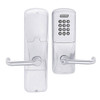 AD200-MS-50-KP-TLR-GD-29R-625 Schlage Office Mortise Keypad Lock with Tubular Lever in Bright Chrome