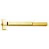 7150F-48-605 Yale 7000 Series Fire Rated SquareBolt Exit Device in Bright Brass