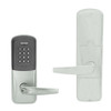 AD200-MS-60-MTK-ATH-GD-29R-619 Schlage Apartment Mortise Multi-Technology Keypad Lock with Athens Lever in Satin Nickel