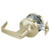 AU4729LN-606 Yale 4700LN Series Single Cylinder Communicating Classroom Cylindrical Lock with Augusta Lever in Satin Brass