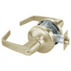 AU4718LN-606 Yale 4700LN Series Double Cylinder Intruder Classroom Security Cylindrical Lock with Augusta Lever in Satin Brass