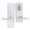 AD200-MS-50-KP-TLR-PD-625 Schlage Office Mortise Keypad Lock with Tubular Lever in Bright Chrome