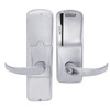AD200-MS-50-MS-SPA-PD-626 Schlage Office Mortise Magnetic Stripe(Swipe) Lock with Sparta Lever in Satin Chrome