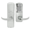 AD200-MS-50-MSK-SPA-PD-619 Schlage Office Mortise Magnetic Stripe Keypad Lock with Sparta Lever in Satin Nickel