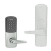 AD200-MS-50-MTK-ATH-PD-619 Schlage Office Mortise Multi-Technology Keypad Lock with Athens Lever in Satin Nickel