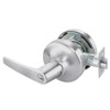MO4739LN-626 Yale 4700LN Series Single Cylinder Communicating Storeroom Cylindrical Lock with Monroe Lever in Satin Chrome