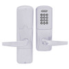 AD200-MS-40-KP-ATH-PD-626 Schlage Privacy Mortise Keypad Lock with Athens Lever in Satin Chrome