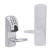 AD200-MS-40-MGK-ATH-PD-626 Schlage Privacy Mortise Magnetic Stripe(Insert) Keypad Lock with Athens Lever in Satin Chrome