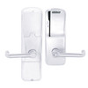AD200-MD-40-MS-TLR-RD-625 Schlage Privacy Mortise Deadbolt Magnetic Stripe(Swipe) Lock with Tubular Lever in Bright Chrome