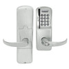 AD200-MD-40-MSK-SPA-RD-619 Schlage Privacy Mortise Deadbolt Magnetic Stripe Keypad Lock with Sparta Lever in Satin Nickel