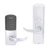 AD200-MD-40-MTK-SPA-RD-625 Schlage Privacy Mortise Deadbolt Multi-Technology Keypad Lock with Sparta Lever in Bright Chrome