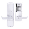 AD200-MS-60-MSK-RHO-PD-625 Schlage Apartment Mortise Magnetic Stripe Keypad Lock with Rhodes Lever in Bright Chrome