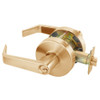 AU4607LN-612 Yale 4600LN Series Single Cylinder Entry Cylindrical Lock with Augusta Lever in Satin Bronze