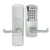 AD200-MD-60-MSK-TLR-RD-619 Schlage Apartment Mortise Deadbolt Magnetic Stripe Keypad Lock with Tubular Lever in Satin Nickel