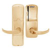 AD200-MD-40-MS-SPA-PD-612 Schlage Privacy Mortise Deadbolt Magnetic Stripe(Swipe) Lock with Sparta Lever in Satin Bronze