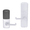 AD200-MD-40-MTK-TLR-PD-625 Schlage Privacy Mortise Deadbolt Multi-Technology Keypad Lock with Tubular Lever in Bright Chrome