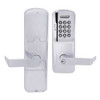 AD200-MD-60-MSK-RHO-PD-626 Schlage Apartment Mortise Deadbolt Magnetic Stripe Keypad Lock with Rhodes Lever in Satin Chrome