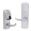 AD250-CY-60-MGK-SPA-RD-626 Schlage Apartment Magnetic Stripe(Insert) Keypad Lock with Sparta Lever in Satin Chrome