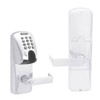 AD250-CY-60-MGK-RHO-RD-625 Schlage Apartment Magnetic Stripe(Insert) Keypad Lock with Rhodes Lever in Bright Chrome