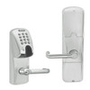 AD250-CY-60-MGK-TLR-RD-619 Schlage Apartment Magnetic Stripe(Insert) Keypad Lock with Tubular Lever in Satin Nickel