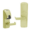 AD250-CY-50-MG-RHO-RD-606 Schlage Office Magnetic Stripe(Insert) Lock with Rhodes Lever in Satin Brass