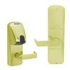 AD250-CY-70-MG-RHO-RD-605 Schlage Classroom/Storeroom Magnetic Stripe(Insert) Lock with Rhodes Lever in Bright Brass