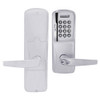 AD250-CY-40-MSK-ATH-PD-626 Schlage Privacy Magnetic Stripe Keypad Lock with Athens Lever in Satin Chrome