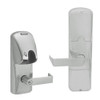 AD250-CY-40-MG-RHO-PD-619 Schlage Privacy Magnetic Stripe(Insert) Lock with Rhodes Lever in Satin Nickel