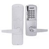 AD250-CY-60-MSK-ATH-PD-626 Schlage Apartment Magnetic Stripe Keypad Lock with Athens Lever in Satin Chrome