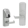 AD250-CY-50-MGK-RHO-PD-619 Schlage Office Magnetic Stripe(Insert) Keypad Lock with Rhodes Lever in Satin Nickel