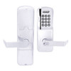 AD250-MS-40-MSK-RHO-RD-625 Schlage Privacy Magnetic Stripe Keypad Lock with Rhodes Lever in Bright Chrome