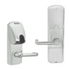 AD250-MD-40-MG-TLR-PD-619 Schlage Privacy Magnetic Stripe(Insert) Lock with Tubular Lever in Satin Nickel