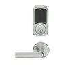LEMS-GRW-P-01-619-00B Schlage Storeroom Wireless Greenwich Mortise Lock with LED Indicator and 01 Lever in Satin Nickel