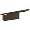 4450ST-690 Yale 4400 Series Institutional Door Closer with Pull Side Low Profile Slide Track Arm in Dark Bronze