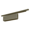 P4450ST-694 Yale 4400 Series Institutional Door Closer with Push Side Low Profile Slide Track Arm in Medium Bronze