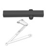 PA3381-693 Yale 3000 Series Architectural Door Closer with Parallel Low Profile Arm in Black