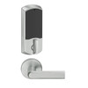 LEMD-GRW-P-01-619-00B Schlage Privacy/Apartment Wireless Greenwich Mortise Deadbolt Lock with LED and 01 Lever in Satin Nickel