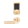 LEMD-GRW-P-18-612-00A Schlage Privacy/Apartment Wireless Greenwich Mortise Deadbolt Lock with LED and 18 Lever in Satin Bronze