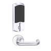 LEMD-GRW-L-03-625-00C Schlage Less Cylinder Privacy/Apartment Wireless Greenwich Mortise Deadbolt Lock with LED and Tubular Lever in Bright Chrome