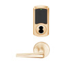 LEMD-GRW-J-05-612-00A Schlage Privacy/Apartment Wireless Greenwich Mortise Deadbolt Lock with LED and 05 Lever Prepped for FSIC in Satin Bronze