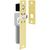 1490AICB SDC Fits 1-1/2 inch Frame Non UL FailSafe Spacesaver Mortise Bolt Lock with Bolt Position Sensor in Bright Brass