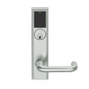 LEMS-ADD-P-03-619 Schlage Storeroom Wireless Addison Mortise Lock with LED and Tubular Lever in Satin Nickel