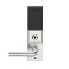 LEMS-ADD-P-02-619 Schlage Storeroom Wireless Addison Mortise Lock with LED and 02 Lever in Satin Nickel