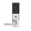 LEMS-ADD-P-02-626AM Schlage Storeroom Wireless Addison Mortise Lock with LED and 02 Lever in Satin Chrome Antimicrobial